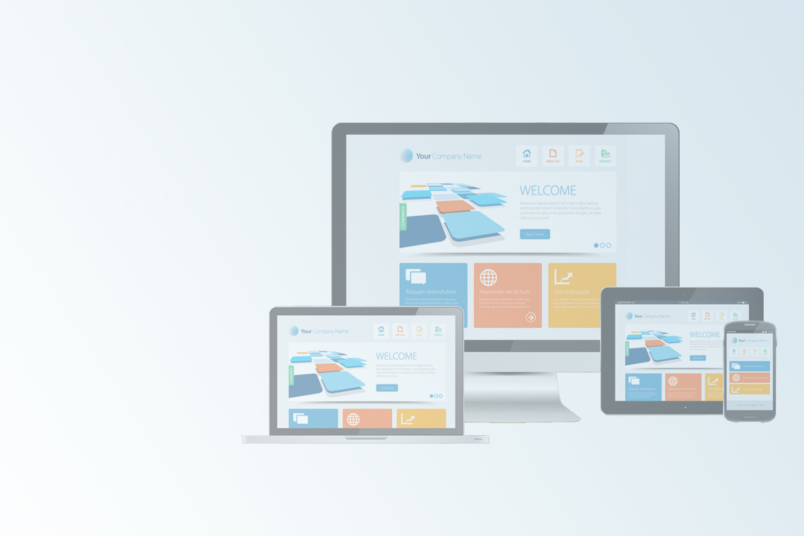 A screenshot of the homepage of iFame , a website design company in Coimbatore